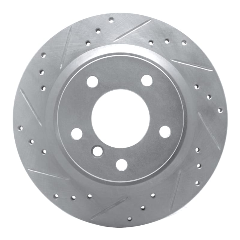 R1 Concepts — R1 08-13 BMW 128I Rear Left Drilled & Slotted Silver Brake Rotor
R1 Brake Rotor Drill