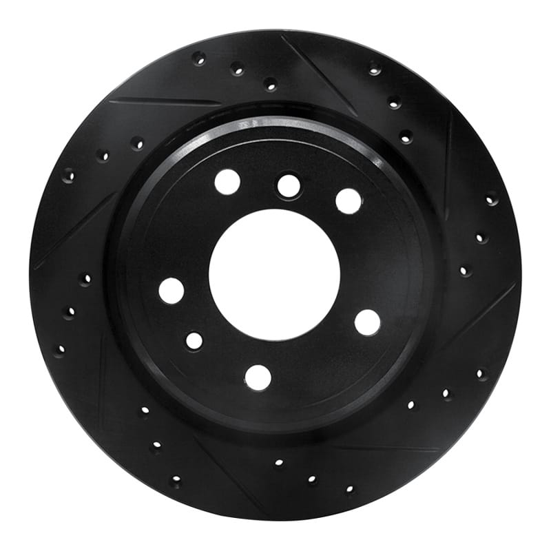 R1 Concepts — R1 91-95 BMW M5 Rear Right Drilled & Slotted Black Brake Rotor
R1 Brake Rotor Drill