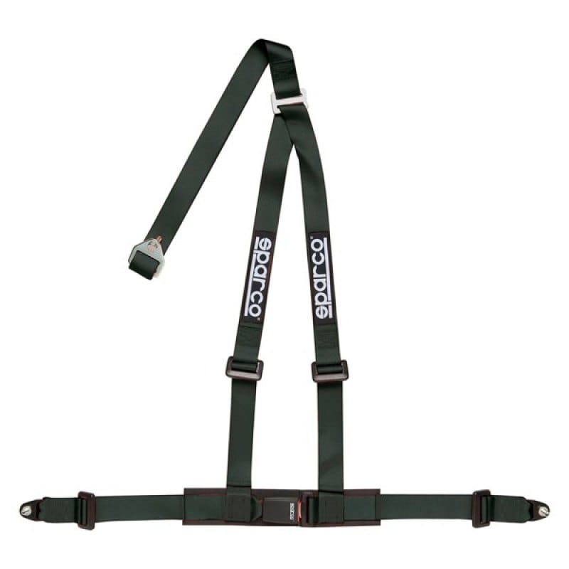 SPARCO — Sparco Belt 2 Inch Black 3Pt Bolt-In