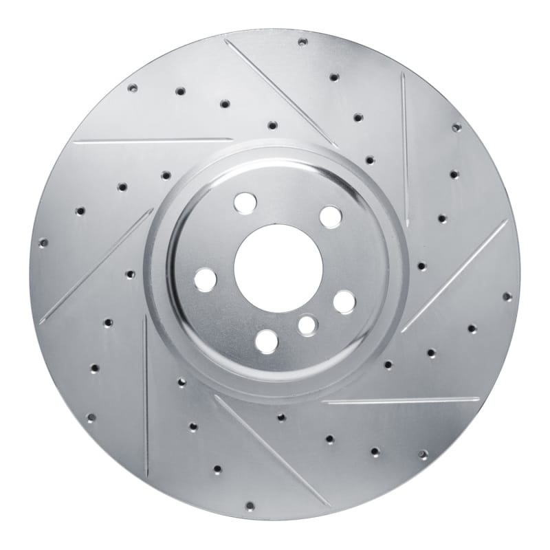 R1 Concepts — R1 17-25 BMW M850i xDrive Gran Coupe Right Front Drilled & Slotted Silver Brake Rotor
R1 Brake Rotor Drill