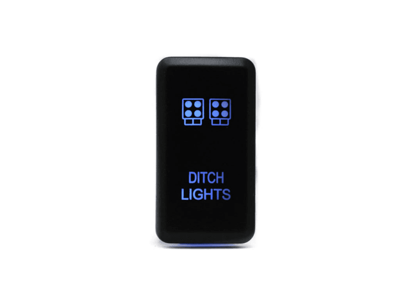 Cali Raised LED — Cali Raised Tall Style Toyota Oem Style Ditch Lights Switch - Blue