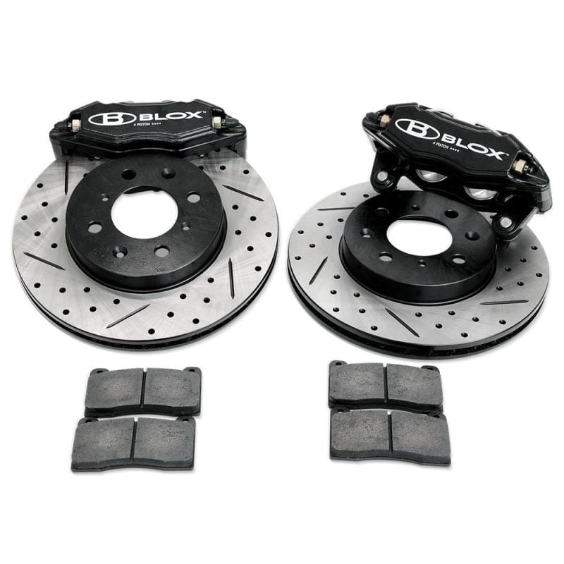 BLOX Racing — BLOX Racing 92-95 Honda Civic Tuner Series Front Brake Upgrade Kit