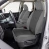 Covercraft — Covercraft 19-24 Dodge Ram 1500 Endura PrecisionFit Custom Second Row Seat Covers - Charcoal/Silver