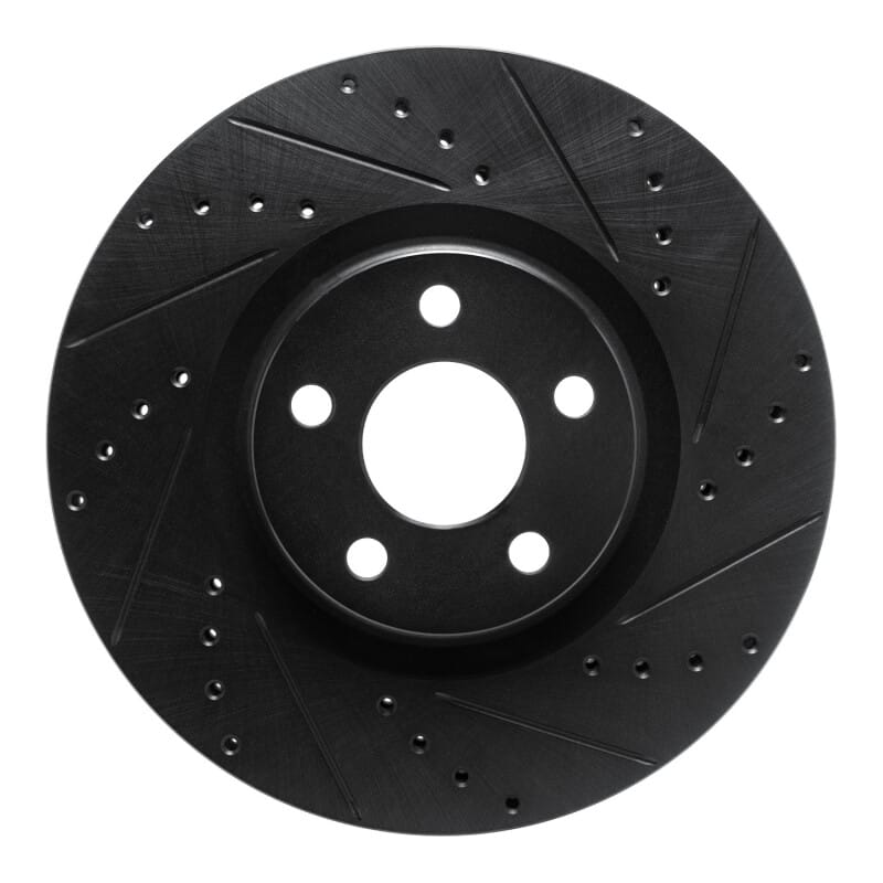 R1 Concepts — R1 15-20 Ford Edge Front Right Drilled & Slotted Black Brake Rotor
R1 Brake Rotor Drill