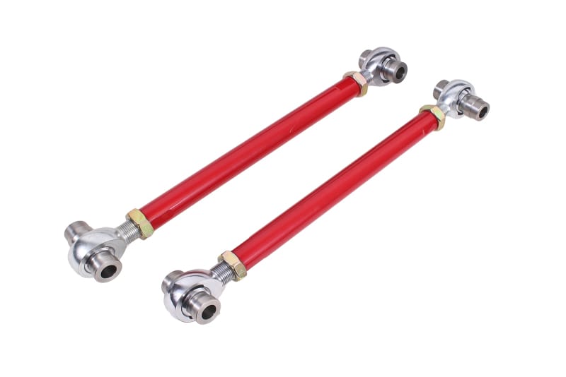 BMR Suspension — BMR 04-05 CTS-V Rear Toe Rod Kit - Red