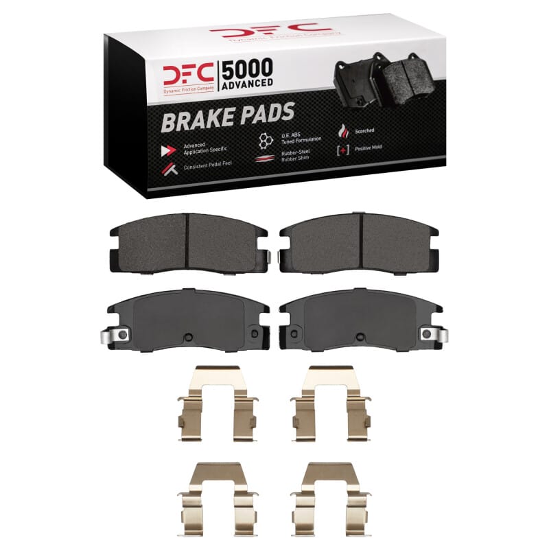 DFC — DFC 88-95 Isuzu Pickup Rear 5000 Advanced Ceramic Brake Pads and Hardware Kit
DFC Brake Pad Set