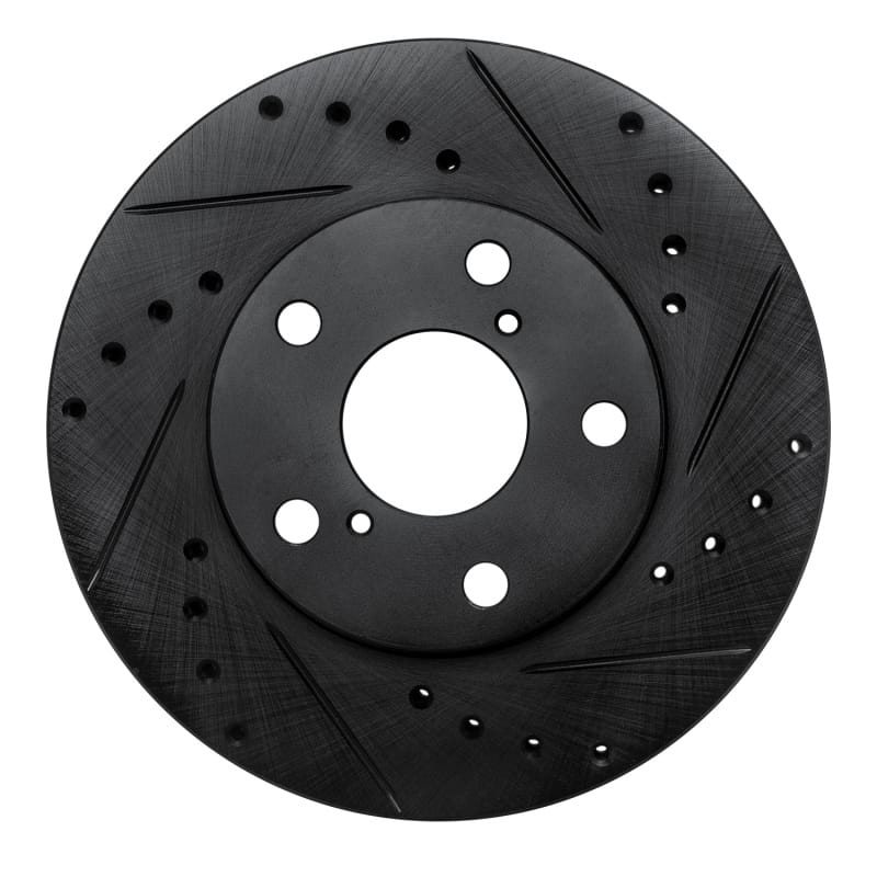 R1 Concepts — R1 92-98 Lexus SC300 Front Left Drilled & Slotted Black Brake Rotor
R1 Brake Rotor Drill