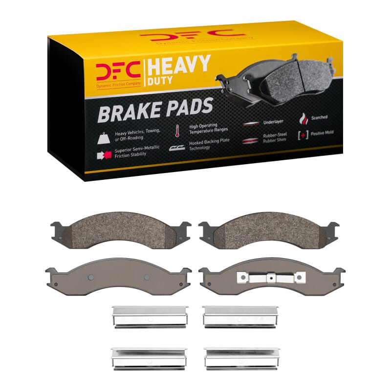 DFC — DFC 92-94 Ford E-250 Econoline Front Heavy Duty Pads and Hardware Kit
DFC Brake Pad Set