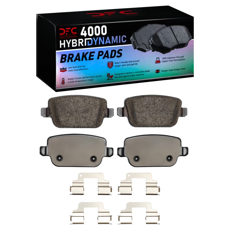 DFC — DFC 08-12 Land Rover LR2 Rear 4000 HybriDynamic Brake Pads and Hardware Kit
DFC Brake Pad Set