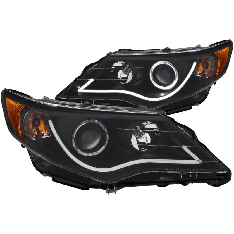 ANZO — ANZO 2012-2013 Toyota Camry Projector Headlights w/ Halo Black
Head Light Set
HdLtSet