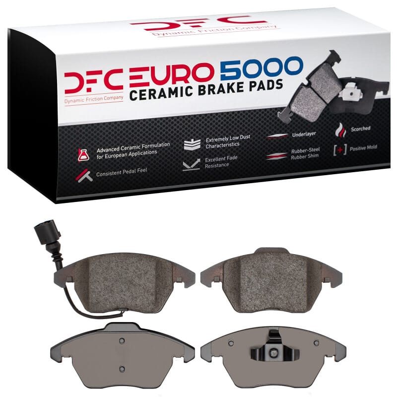 DFC — DFC 05-18 Audi A3 Front Euro 5000 Ceramic Brake Pads
DFC Brake Pad Set