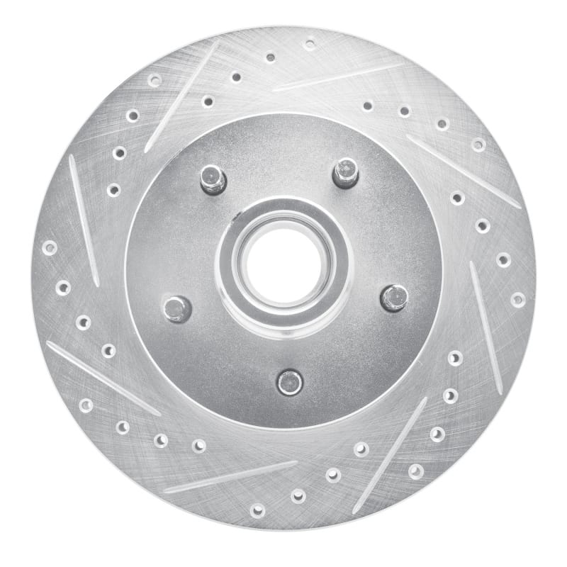R1 Concepts — R1 1969-1996 Buick Riviera Front Left Drilled & Slotted Silver Brake Rotor
R1 Brake Rotor Drill