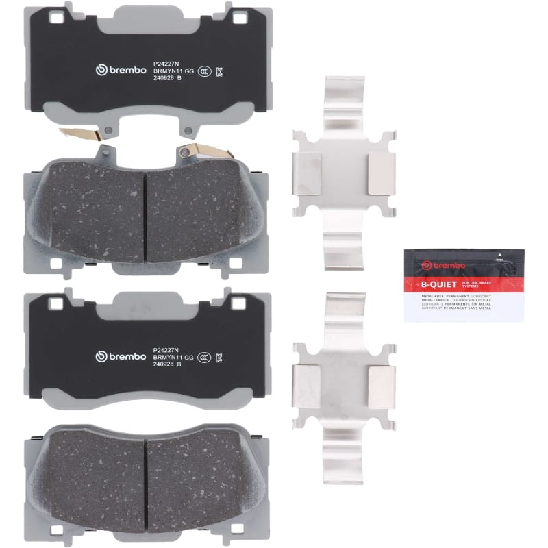 Brembo OE — Brembo 15-22 Ford Mustang Front NAO Brake Pad