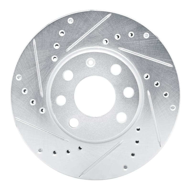 R1 Concepts — R1 00-05 Chevrolet Zafira (Mexico) Front Left Drilled & Slotted Silver Brake Rotor
R1 Brake Rotor Drill