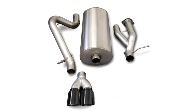 CORSA Performance — Corsa 2003-2006 Hummer H2 6.0L V8 Black Sport 3in Single Rear Twin 4in Tips Cat-Back Exhaust
Exhaust