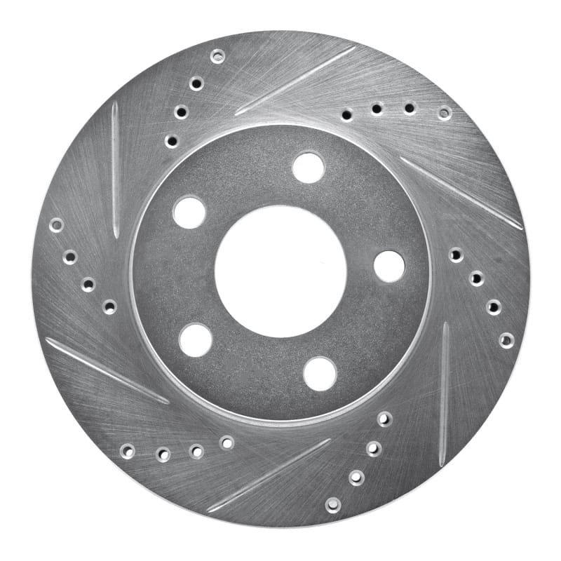 R1 Concepts — R1 97-05 Chevrolet Malibu Front Left Drilled & Slotted Silver Brake Rotor
R1 Brake Rotor Drill