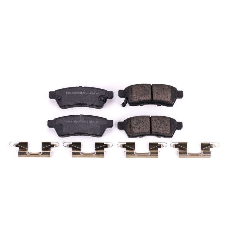 PowerStop — Power Stop 05-19 Nissan Frontier Rear Z17 Evolution Ceramic Brake Pads w/Hardware
Z17 Brake Pads