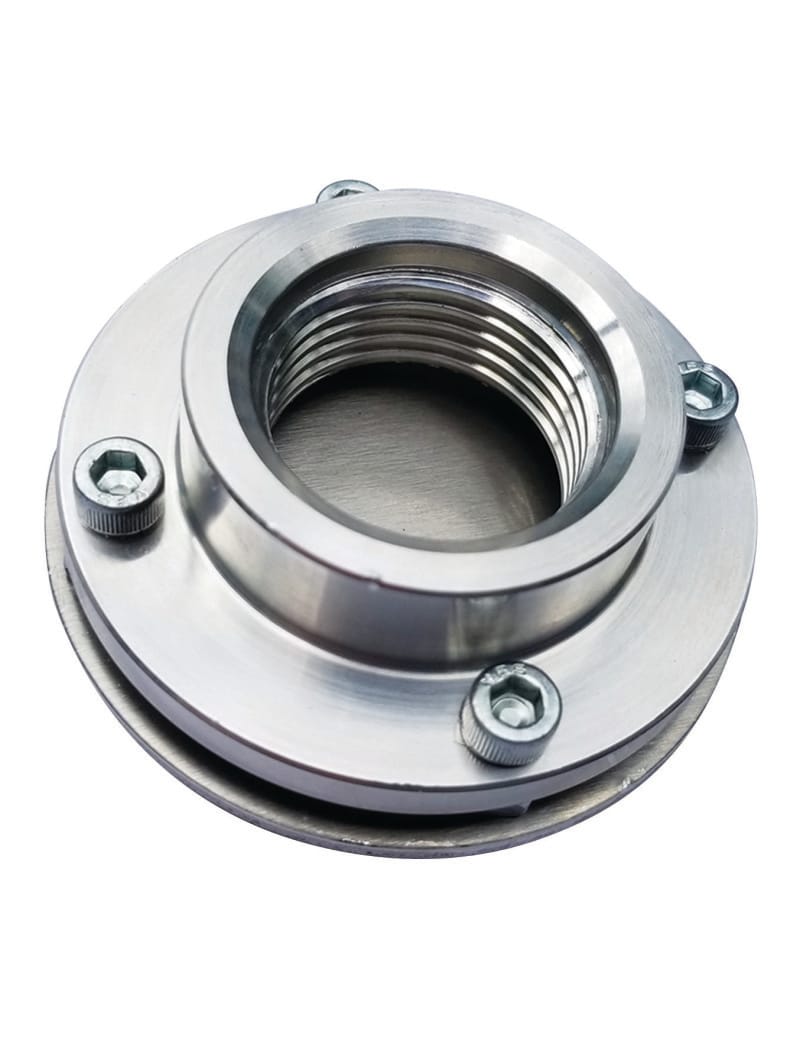 Moroso — Moroso -12An Female Non Weld-On Valve Cover Fitting w/Baffle