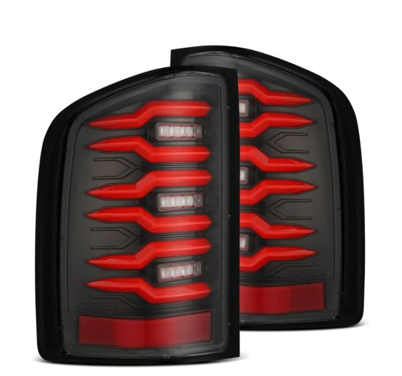 AlphaRex — AlphaRex 07-14 Chevrolet Silverado 1500/2500HD/3500HD Luxx-Series LED Tail Lights Black/Red
Taillight Assembly