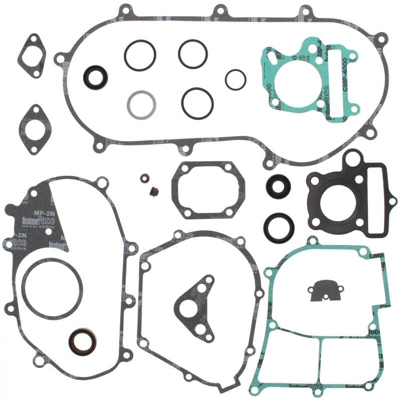 Vertex Pistons — Vertex Gaskets 07-13 Polaris Outlaw 90 Complete Gasket Kit w/ Oil Seals