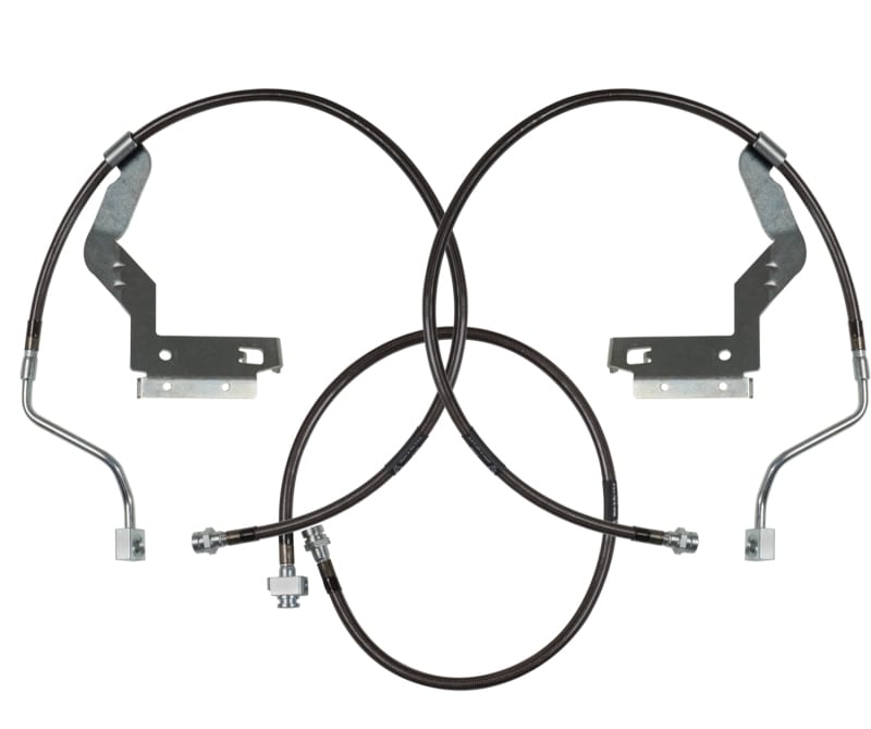Carli — Carli 08-10 Ford F250/350 SD Hardware Braided Brake Lines 4.5in System
Brake Line Kit