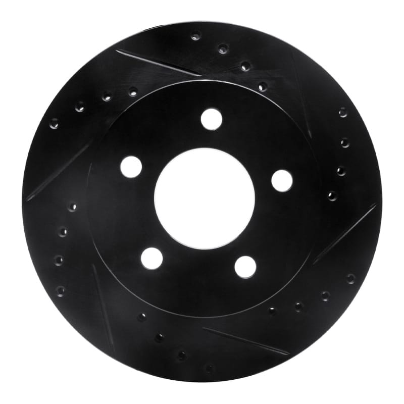R1 Concepts — R1 91-94 Ford Crown Victoria Front Right Drilled & Slotted Black Brake Rotor
R1 Brake Rotor Drill
