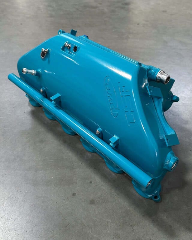 CSF — CSF BMW M2/M3/M4 S58 (G8X) Charge-Air Cooler Manifold - Miami Blue