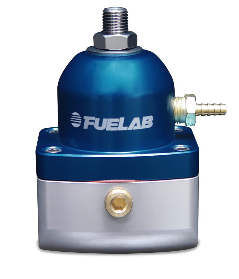 Fuelab — Fuelab 515 EFI Adjustable FPR 90-125 PSI (2) -10AN In (1) -6AN Return - Blue
Fuel Pressure Reg