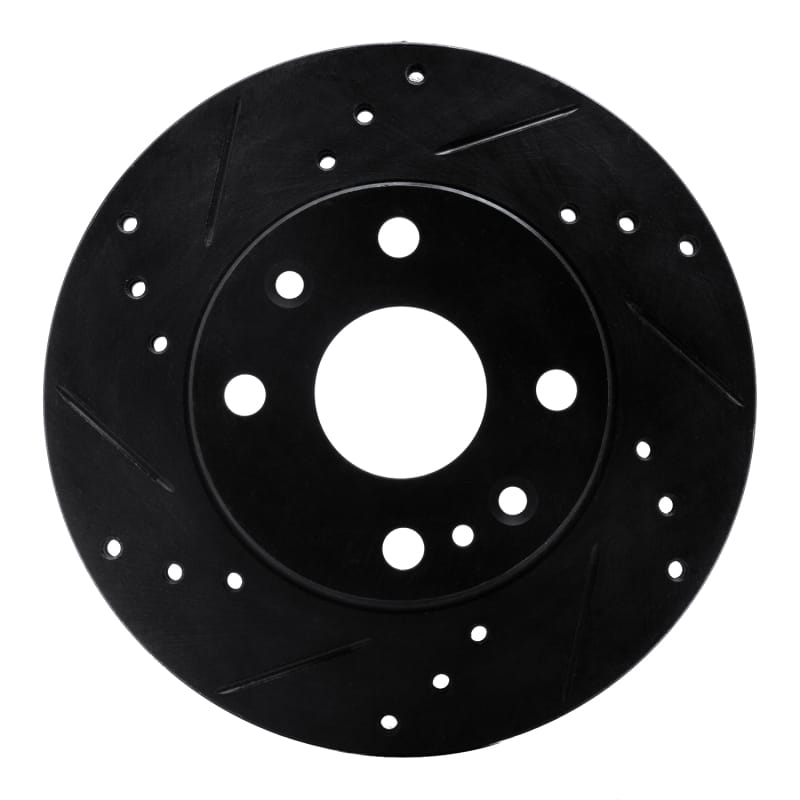 R1 Concepts — R1 94-97 Ford Aspire Front Left Drilled & Slotted Black Brake Rotor
R1 Brake Rotor Drill
