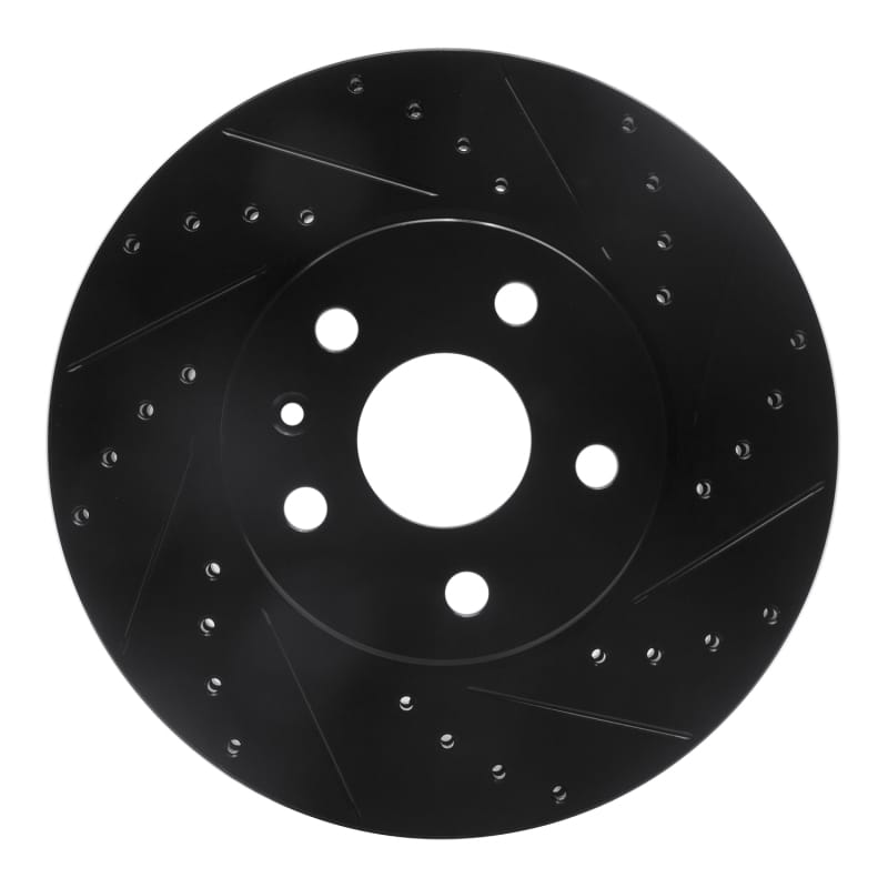 R1 Concepts — R1 2008-2014 Cadillac CTS Front Right Drilled & Slotted Black Brake Rotor
R1 Brake Rotor Drill