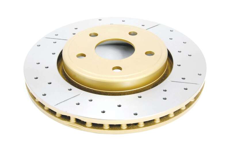DBA — DBA 06-10 Jeep Commander Front Drilled & Slotted Street Series Rotor
Brake Rotor