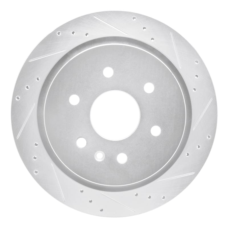 R1 Concepts — R1 13-19 Cadillac XTS Rear Right Drilled & Slotted Silver Brake Rotor
R1 Brake Rotor Drill