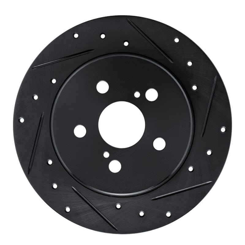R1 Concepts — R1 19-25 Toyota Corolla (Mexico) Rear Right Drilled & Slotted Black Brake Rotor
R1 Brake Rotor Drill