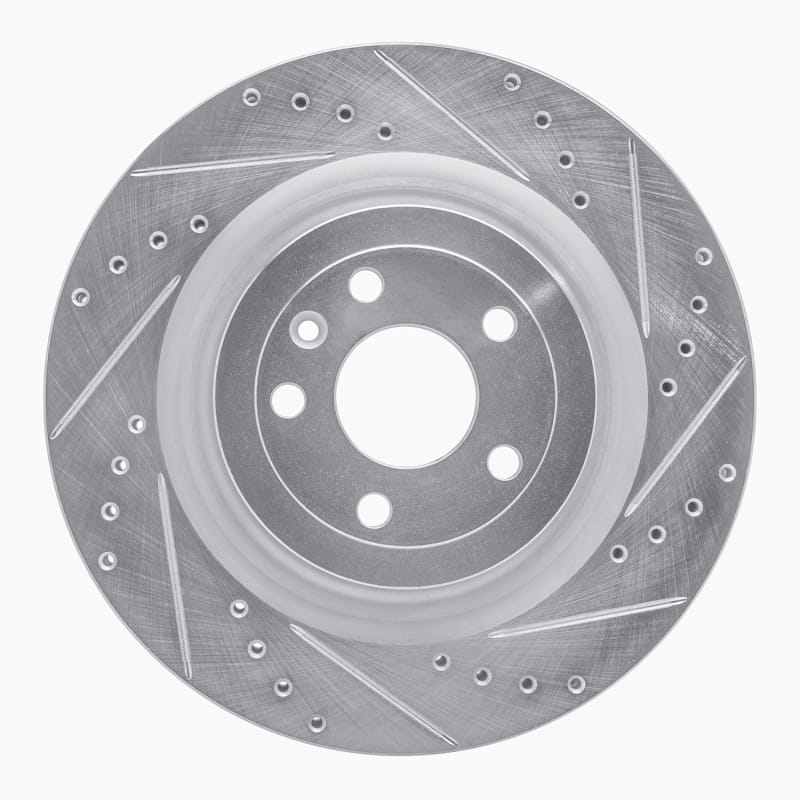 R1 Concepts — R1 13-19 Ford Explorer Front Right Drilled & Slotted Silver Brake Rotor
R1 Brake Rotor Drill