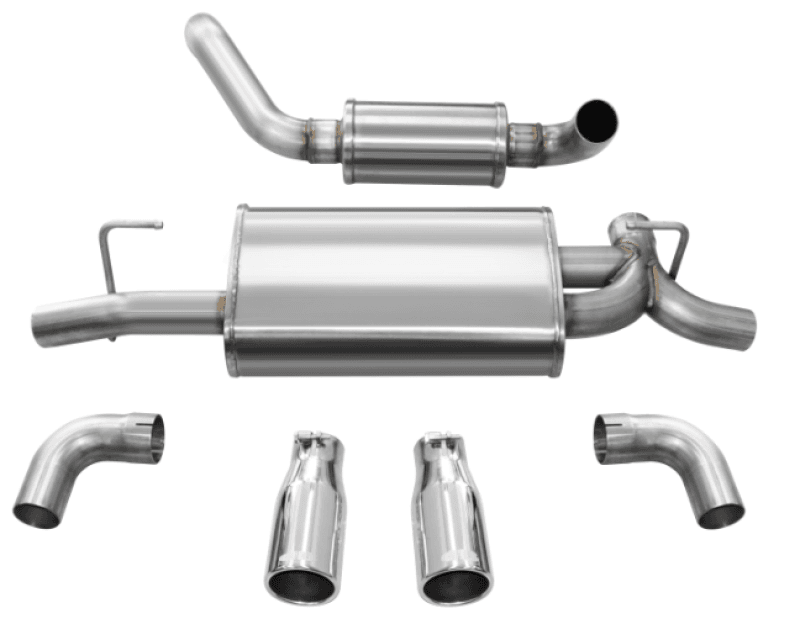 CORSA Performance — Corsa 2018-2025 Jeep Wrangler JL 2.5in Dual Rear Exit Polished Tips Touring Axle-Back Exhaust
cor21016
Exhaust