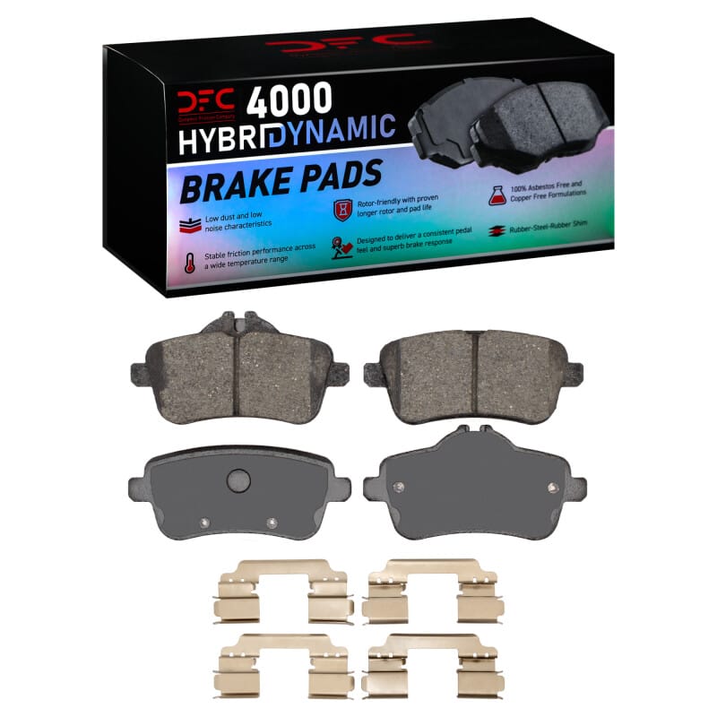 DFC — DFC 12-20 Mercedes-Benz GL350 Rear 4000 HybriDynamic Brake Pads and Hardware Kit
DFC Brake Pad Set