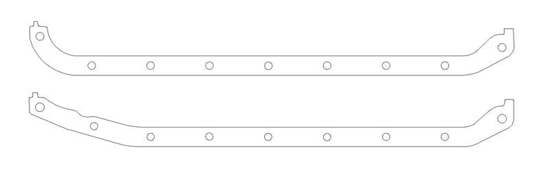 Cometic Gasket — GM SB2.2 Small Block V8 Oil Pan Gasket Kit