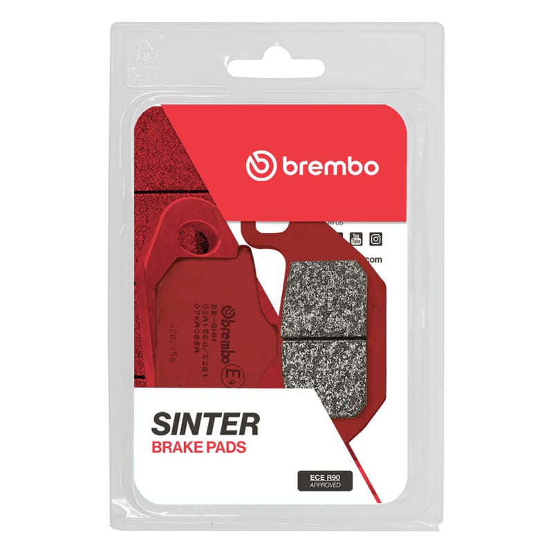 Brembo OE Powersports — Brembo OE 90-95 Kawasaki LX Eliminator, SE 250cc Sinter Brake Pad - Front
