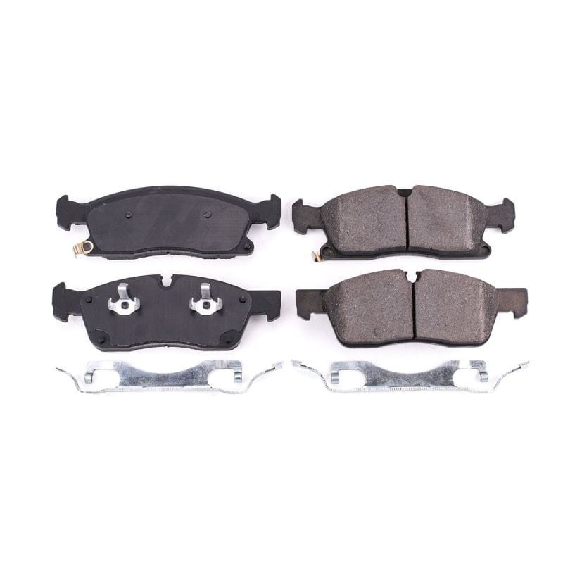 PowerStop — Power Stop 2017 Dodge Durango Front Z17 Evolution Ceramic Brake Pads w/Hardware
Z17 Brake Pads