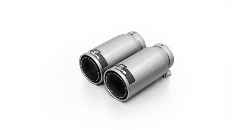 Remus — Remus 12 Audi A3/BMW F32/F33/F36/Ford Fiesta ST(MK7/MK8) 84mm Straight w/Carbon Insert Tail Pipe Set