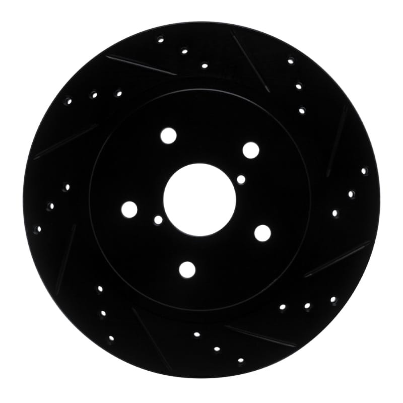 R1 Concepts — R1 15-25 Subaru Outback Rear Right Drilled & Slotted Black Brake Rotor
R1 Brake Rotor Drill