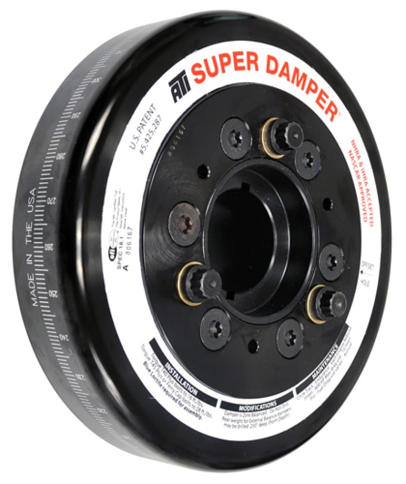 ATI — ATI Damper - 7.074in - Steel - Chevy BB - 3 Ring - Undersize Hub - 1Pc