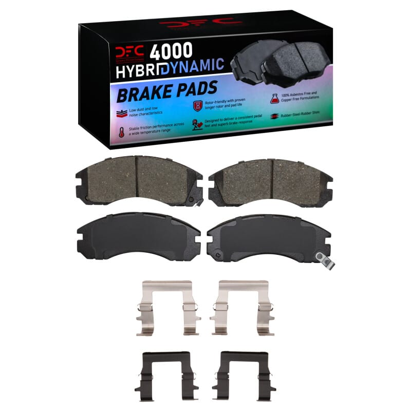 DFC — DFC 94-00 Mitsubishi Montero Front 4000 HybriDynamic Brake Pads and Hardware Kit
DFC Brake Pad Set