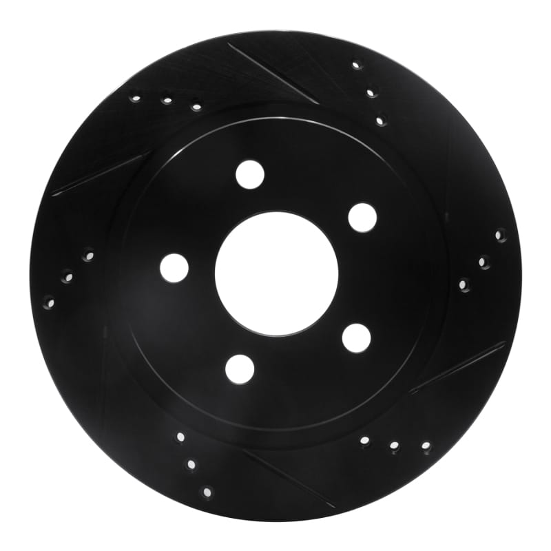 R1 Concepts — R1 93-97 Chevrolet Camaro Rear Right Drilled & Slotted Black Brake Rotor
R1 Brake Rotor Drill
