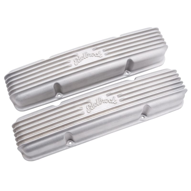 Edelbrock — Edelbrock Valve Cover Classic Series Chevrolet 1959-1986 262-400 CI V8 w/ o Breather Holes Satin
ELITE