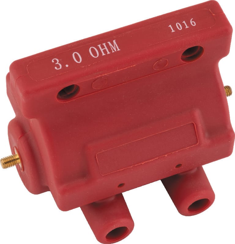 TwinPower — High-Performance Ignition Coil, Red, 3 Ohm