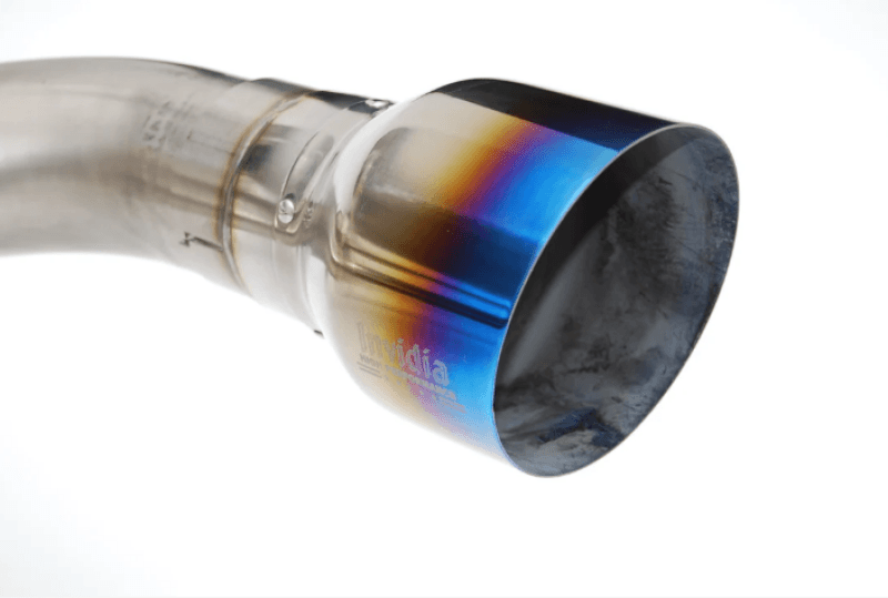 Invidia — Invidia 2022+ Nissan Z 70mm Gemini Cat Back Exhaust - Single Layer TI Tips