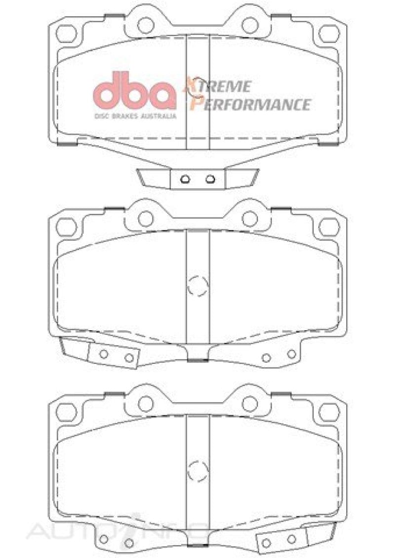 DBA — DBA 92-99 Toyota Land Cruiser XP Performance Front Brake Pads
Brake Pad