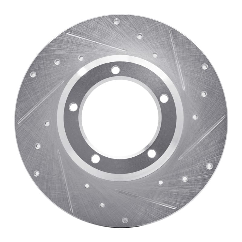 R1 Concepts — R1 74-99 Land Rover Defender 110 Front Right Drilled & Slotted Silver Brake Rotor
R1 Brake Rotor Drill