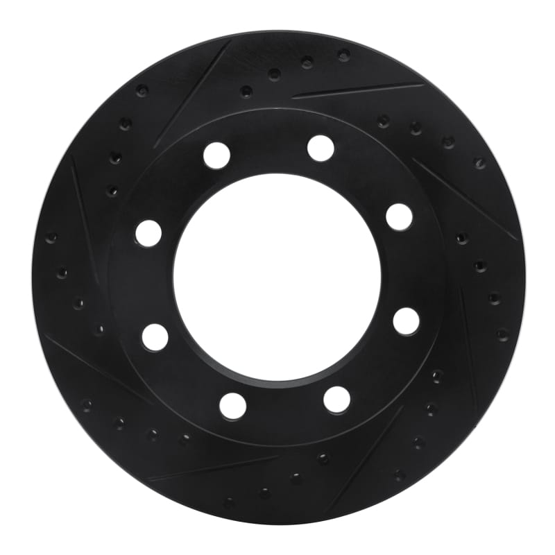 R1 Concepts — R1 76-79 Ford F-250 4WD (Excl Super Duty) Front Left Drilled & Slotted Black Brake Rotor
R1 Brake Rotor Drill